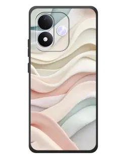 Чехол для Xiaomi Redmi Note 17 с картинкой «Пастельные нежные волны» Чехол для Xiaomi Redmi Note 17 с картинкой «Пастельные нежные волны»