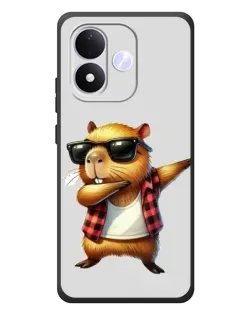 Чехол для Xiaomi Redmi Note 17 с картинкой «Капибара рэпер даб» Чехол для Xiaomi Redmi Note 17 с картинкой «Капибара рэпер даб»