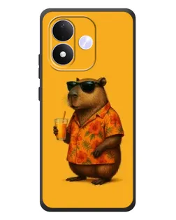 Чехол для Xiaomi Redmi Note 17 с картинкой «Капибара на отдыхе» Чехол для Xiaomi Redmi Note 17 с картинкой «Капибара на отдыхе»