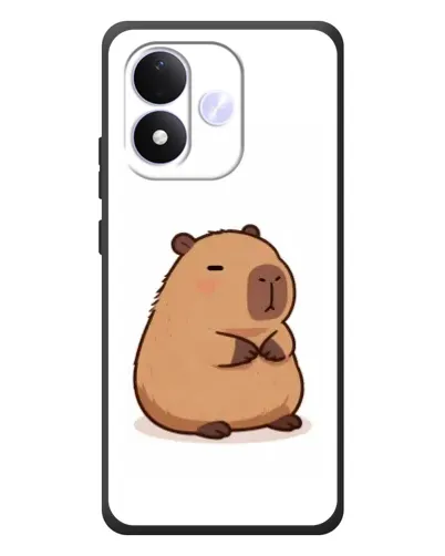 Чехол для Xiaomi Redmi Note 17 с картинкой «Толстенькая капибара»