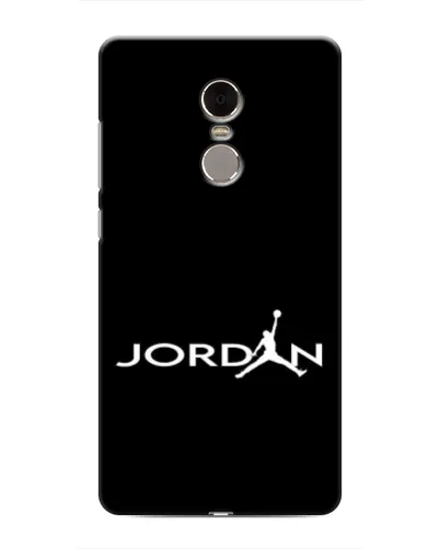 Чехол для Xiaomi Redmi Note 4 с картинкой «Jordan White Logo»