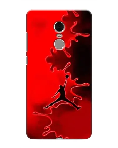 Чехол для Xiaomi Redmi Note 4 с картинкой «Jordan Red Smoke»