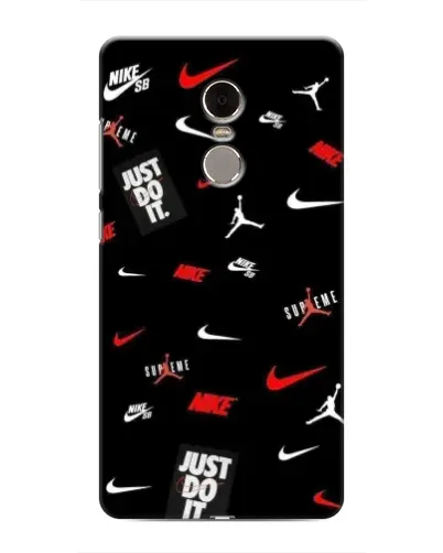 Чехол для Xiaomi Redmi Note 4 с картинкой «Nike Mix Pattern»