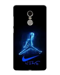 Чехол для Xiaomi Redmi Note 4 с картинкой «Jordan Neon Blue» Чехол для Xiaomi Redmi Note 4 с картинкой «Jordan Neon Blue»