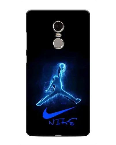 Чехол для Xiaomi Redmi Note 4 с картинкой «Jordan Neon Blue»