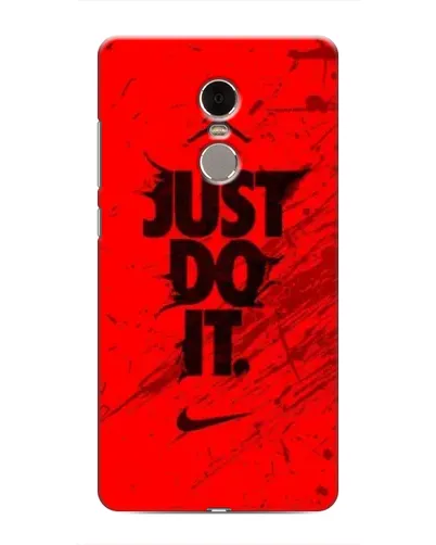 Чехол для Xiaomi Redmi Note 4 с картинкой «Nike Just Do It»