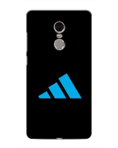 Чехол для Xiaomi Redmi Note 4 с картинкой «Adidas Cyan Logo»