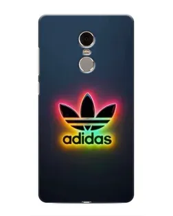 Чехол для Xiaomi Redmi Note 4 с картинкой «Неоновый Adidas»