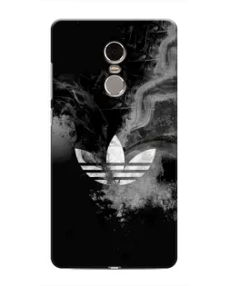 Чехол для Xiaomi Redmi Note 4 с картинкой «Абстрактный дым Adidas»