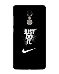 Чехол для Xiaomi Redmi Note 4 с картинкой «Текстовый принт Nike» Чехол для Xiaomi Redmi Note 4 с картинкой «Текстовый принт Nike»