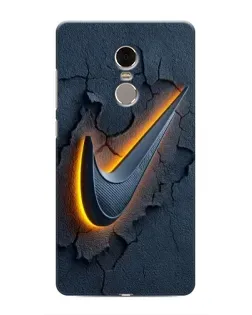 Чехол для Xiaomi Redmi Note 4 с картинкой «Объемный логотип Найк» Чехол для Xiaomi Redmi Note 4 с картинкой «Объемный логотип Найк»