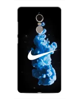 Чехол для Xiaomi Redmi Note 4 с картинкой «Nike и синий дым» Чехол для Xiaomi Redmi Note 4 с картинкой «Nike и синий дым»