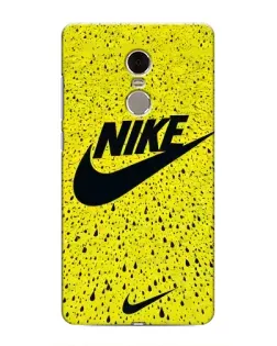 Чехол для Xiaomi Redmi Note 4 с картинкой «Желтый текстурный Nike» Чехол для Xiaomi Redmi Note 4 с картинкой «Желтый текстурный Nike»