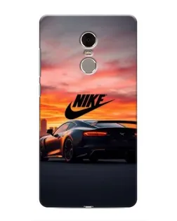 Чехол для Xiaomi Redmi Note 4 с картинкой «Nike и суперкар» Чехол для Xiaomi Redmi Note 4 с картинкой «Nike и суперкар»