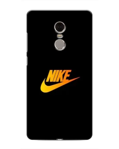 Чехол для Xiaomi Redmi Note 4 с картинкой «Золотой логотип Nike»