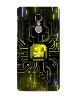 Чехол для Xiaomi Redmi Note 4 с картинкой «Nike — золотая искра» Чехол для Xiaomi Redmi Note 4 с картинкой «Nike — золотая искра»