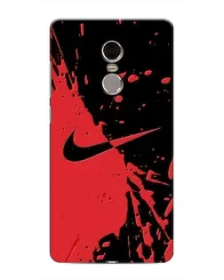 Чехол для Xiaomi Redmi Note 4 с картинкой «Красные брызги Nike» Чехол для Xiaomi Redmi Note 4 с картинкой «Красные брызги Nike»