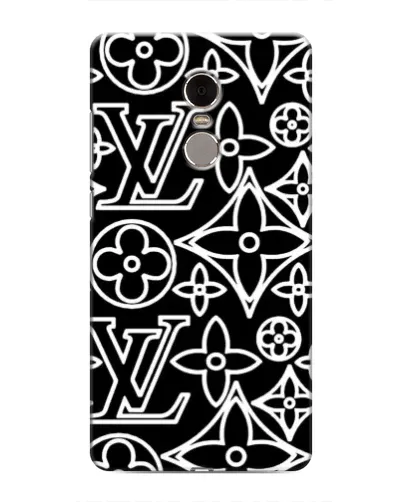 Чохол для Xiaomi Redmi Note 4 з картинкою «Чорно-білий візерунок LV» Чохол для Xiaomi Redmi Note 4 з картинкою «Чорно-білий візерунок LV»