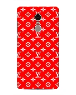 Чехол для Xiaomi Redmi Note 4 с картинкой «Яркий паттерн LV» Чехол для Xiaomi Redmi Note 4 с картинкой «Яркий паттерн LV»