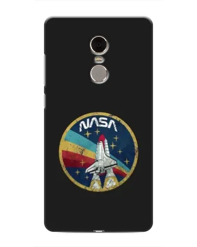 Чехол для Xiaomi Redmi Note 4 с картинкой «NASA — эмблема миссии»
