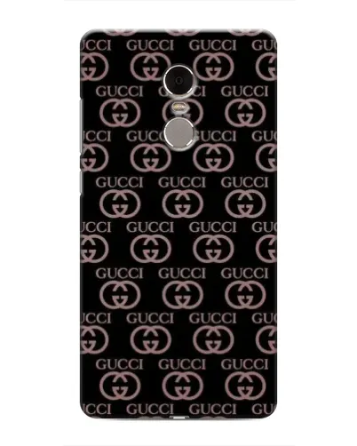 Чехол для Xiaomi Redmi Note 4 с картинкой «Классическая монограмма Gucci»