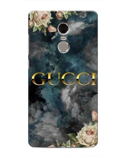 Чехол для Xiaomi Redmi Note 4 с картинкой «Абстрактные цветы Gucci»