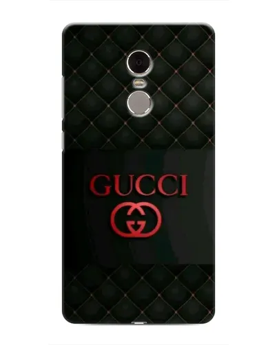 Чехол для Xiaomi Redmi Note 4 с картинкой «Gucci — стеганый черный»