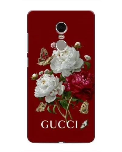 Чехол для Xiaomi Redmi Note 4 с картинкой «Gucci —  сад»