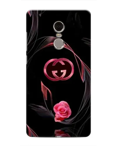 Чехол для Xiaomi Redmi Note 4 с картинкой «Gucci — неоновая роза»
