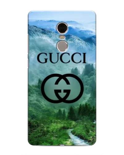 Чехол для Xiaomi Redmi Note 4 с картинкой «Gucci — горный пейзаж»