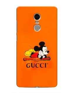 Чохол для Xiaomi Redmi Note 4 з картинкою «Міккі Маус Gucci — помаранч»