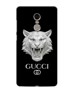 Чохол для Xiaomi Redmi Note 4 з картинкою «Gucci — срібний лев»