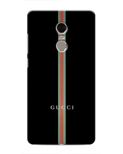 Чохол для Xiaomi Redmi Note 4 з картинкою «Gucci — строга лінія»