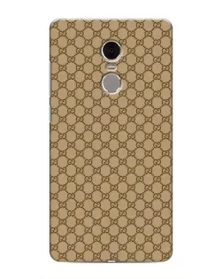 Чохол для Xiaomi Redmi Note 4 з картинкою «Gucci — класичний беж»