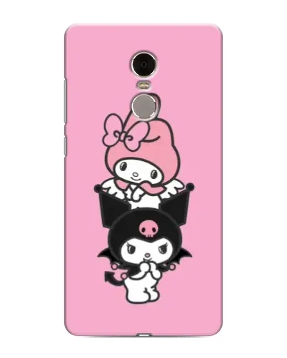 Чохол для Xiaomi Redmi Note 4 з картинкою «My Melody та Kuromi»