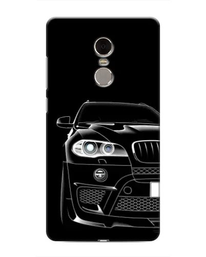 Чехол для Xiaomi Redmi Note 4 с картинкой «Темный силуэт BMW» Чехол для Xiaomi Redmi Note 4 с картинкой «Темный силуэт BMW»
