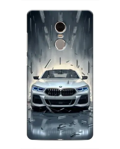 Чехол для Xiaomi Redmi Note 4 с картинкой «BMW в свете фар» Чехол для Xiaomi Redmi Note 4 с картинкой «BMW в свете фар»