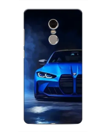 Чехол для Xiaomi Redmi Note 4 с картинкой «Голубая BMW M4» Чехол для Xiaomi Redmi Note 4 с картинкой «Голубая BMW M4»