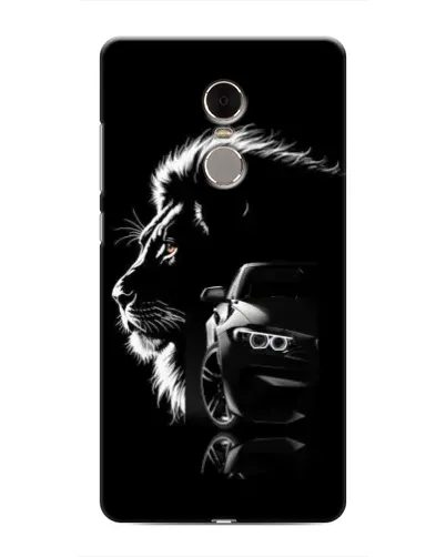 Чехол для Xiaomi Redmi Note 4 с картинкой «BMW и лев» Чехол для Xiaomi Redmi Note 4 с картинкой «BMW и лев»