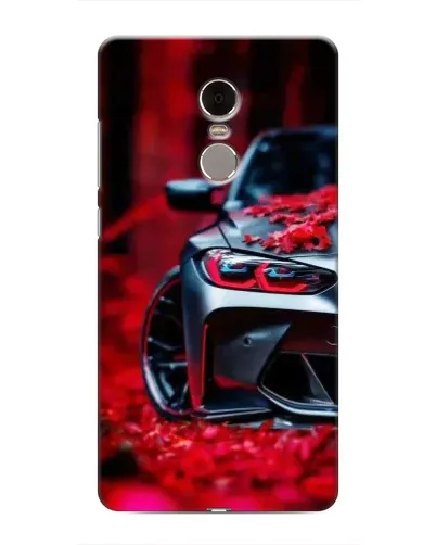 Чехол для Xiaomi Redmi Note 4 с картинкой «Спортивная BMW и цветы» Чехол для Xiaomi Redmi Note 4 с картинкой «Спортивная BMW и цветы»