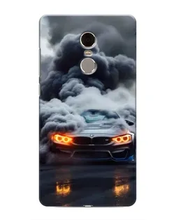 Чехол для Xiaomi Redmi Note 4 с картинкой «BMW в дыму»