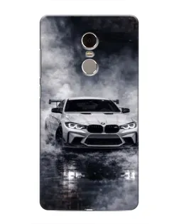 Чехол для Xiaomi Redmi Note 4 с картинкой «BMW сквозь туман»