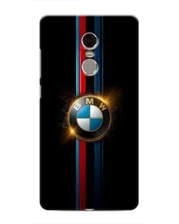 Чехол для Xiaomi Redmi Note 4 с картинкой «BMW M-Power неон»