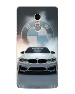 Чохол для Xiaomi Redmi Note 4 з картинкою «BMW в білому диму»