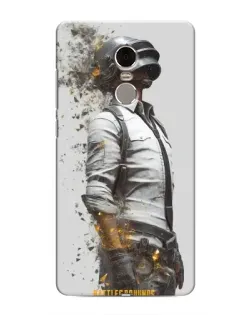 Чохол для Xiaomi Redmi Note 4 з картинкою «PUBG — боєць у пилу»