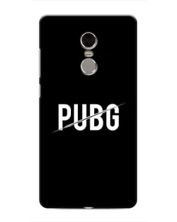 Чохол для Xiaomi Redmi Note 4 з картинкою «PUBG — білий логотип»