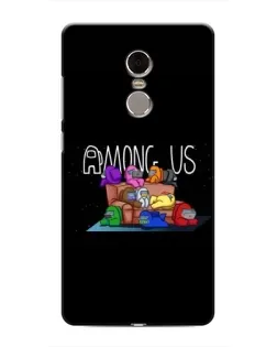 Чохол для Xiaomi Redmi Note 4 з картинкою «Логотип Among Us»