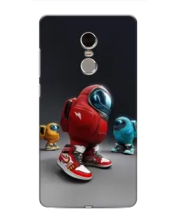 Чохол для Xiaomi Redmi Note 4 з картинкою «Among Us — 3D стиль»