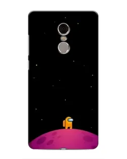 Чохол для Xiaomi Redmi Note 4 з картинкою «Самотній герой на планеті»