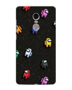 Чохол для Xiaomi Redmi Note 4 з картинкою «Космічний патерн Among Us»